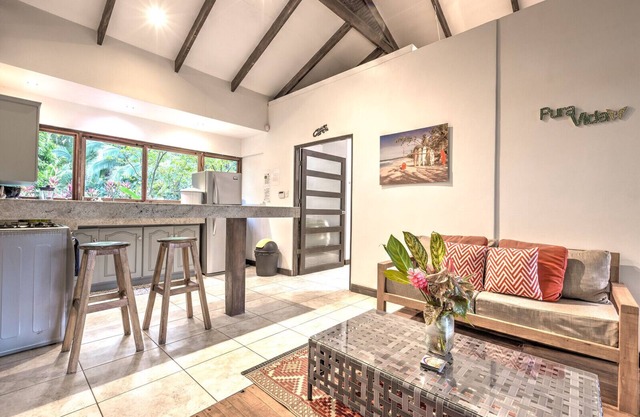 Beautiful beach front bungalow with stunning beach and sea views