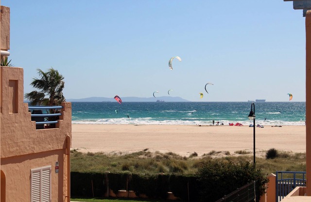 Beautiful duplex apartment right on the beach