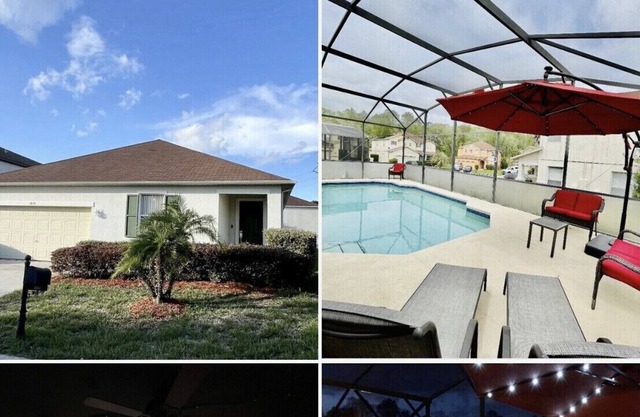 Beautiful 🌸 house with private pool ☀️ theater room 🎬 2 living rooms 4bed 3bath