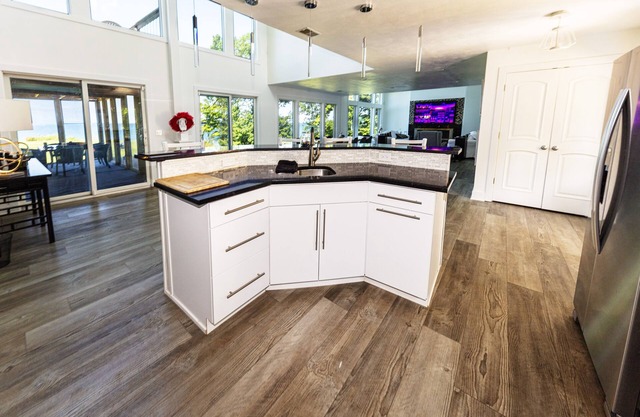Beautiful Lakefront Home with Private Association Beach Access