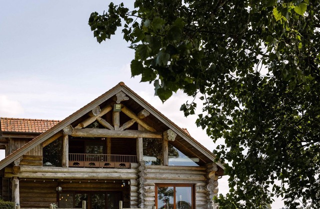 Beautiful log home with stunning views