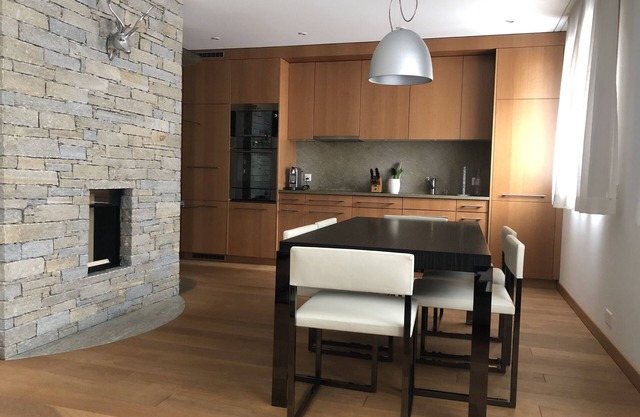 Beautiful luxury apartment in the center of St. Moritz with private parking
