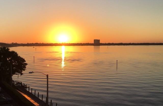 Beautiful South Facing Forth Floor Waterfront Condo.