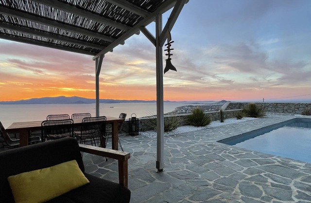 Beautiful sunsets and sea view