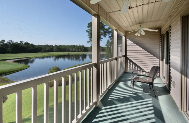Beautiful updated 2 bd condo on True Blue golf course. Minutes to everything!