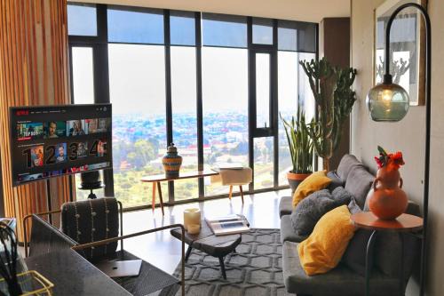 Beautiful views of volcanoes from every corner