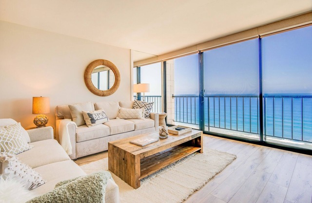 Beautifully remodeled 10th floor oceanfront condo