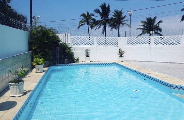 Beira Mar House with pool and waterfall in Mongaguá with 06 suites