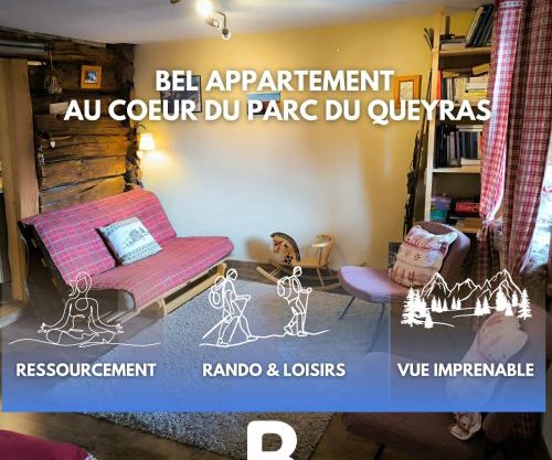 Bel appartement confortable et lumineux Molines en Queyras - Saint Véran
