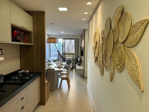 Bela Hospedagem - #504 Ed W Gratitude com varanda e 02 qts cama casal