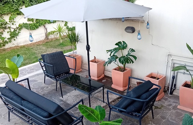 BIBI HOUSE surrounded by greenery