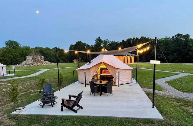 Black Walnut- Glamping Tent @ River Bluff Cabins