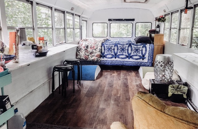 Blank Slate Bus#23 Bunk House