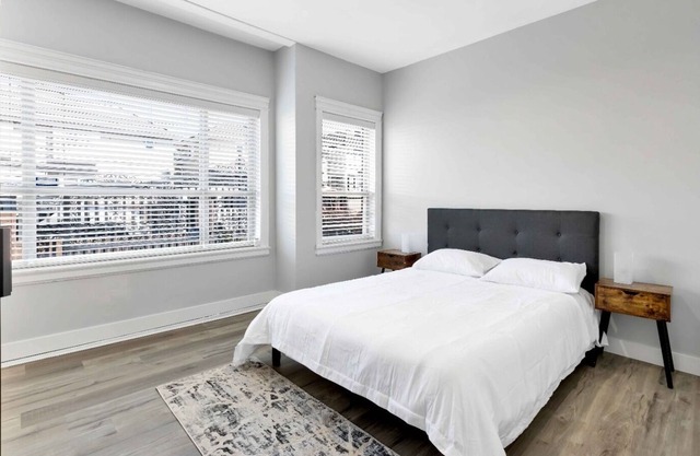 Blend of modern and cozy charm.