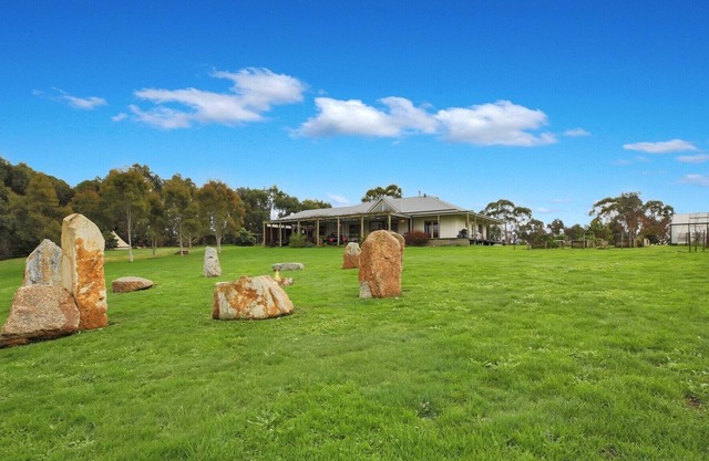 Bonnie View Farm Strawbale house with spectacular view