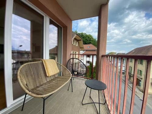 Bouveret Bay - The Balcony