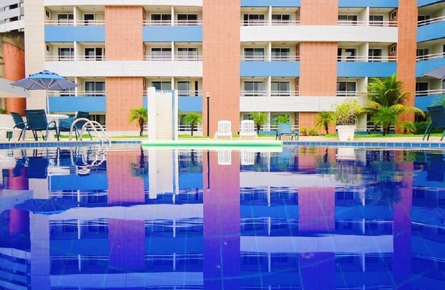 BR Terrazzo Ponta Negra Flat 110 - NBI - 54 m2 - Smart Tv