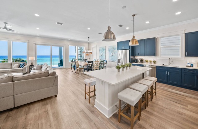 Brand New! Beachfront w private pool. Exceptional. 8 Br each w private bath