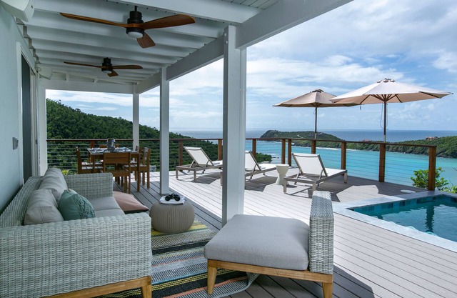 Brand New Contemporary Villa in Fish Bay with Ocean View