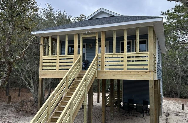 Brand New Home on the quiet end of Carova, NC only a few blocks from the ocean!