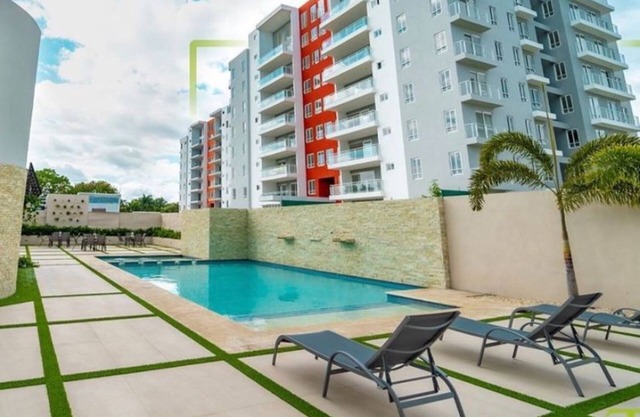 brand new penthouse with poolview