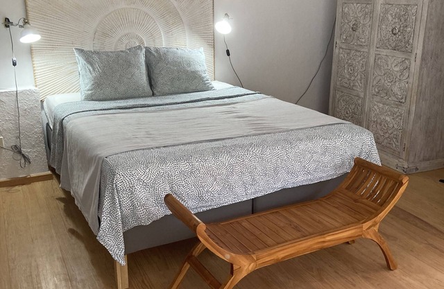 Bright, friendly apartment on an eco finca