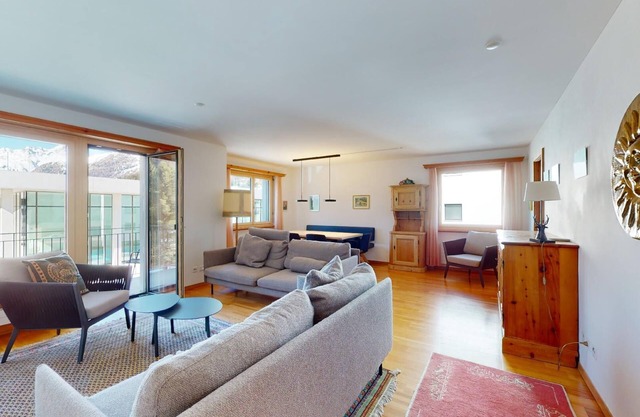 Bright 4-room apartment on the 2nd floor.