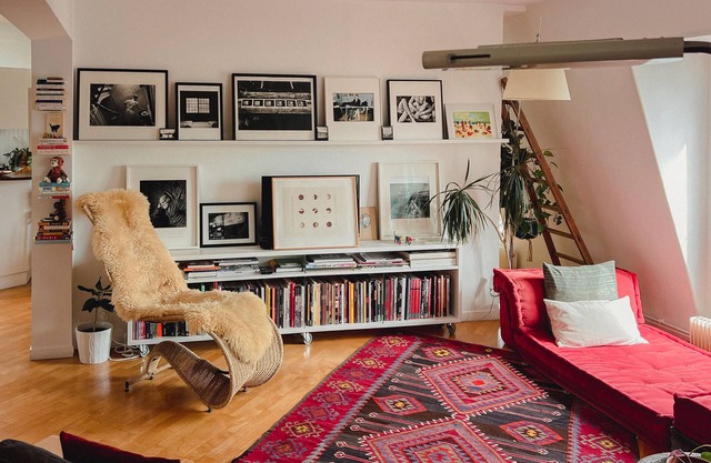 Bright & airy large top floor apartment near Mouffetard and Pantheon