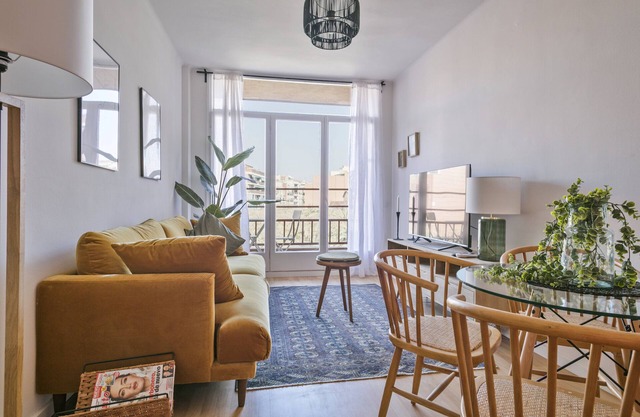 Bright and comfy apartment with balcony