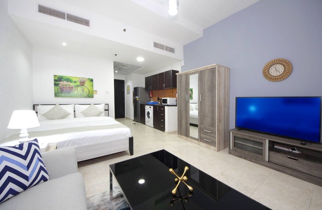 BRIGHT AND LOVELY FULLY FURNISHED STUDIO IN JVC
