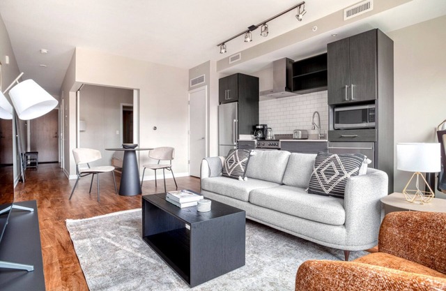 Bright Mount Vernon 1BR w/Gym, Roof & W/D, near Metro, by Blueground