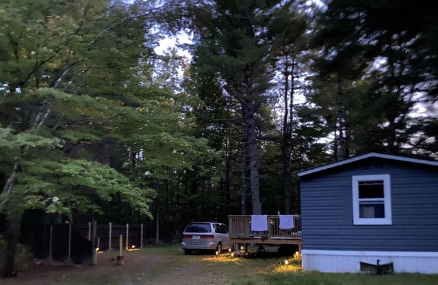Bring your snow, mobiles ATVs and get ready for quiet relaxing time