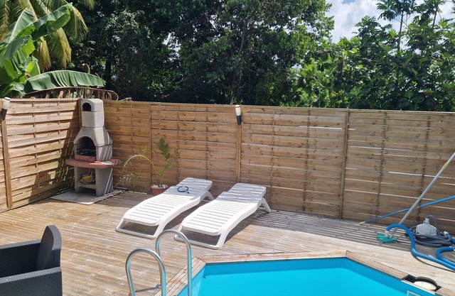Bungalow Emeraude, F3 with private pool in Sainte Luce, Martinique
