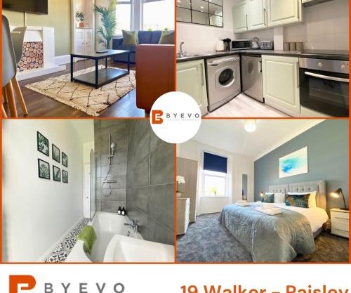 ByEvo 19 Walker - Close to GLA - Perfect Getaway or Working away from Home