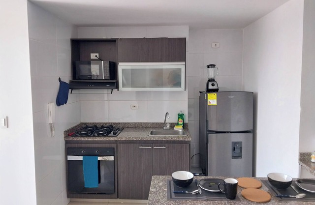 Cómodo Sunset Apartestudio en Villa Santos, Barranquilla