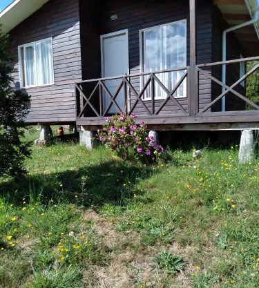 Cabaña cómoda, amoblada vista al mar