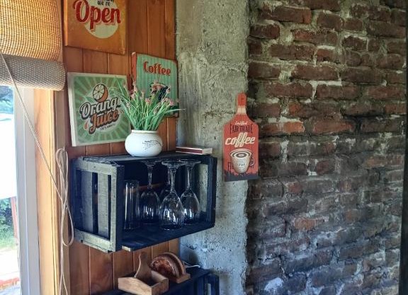 Cabaña con vista al Volcan