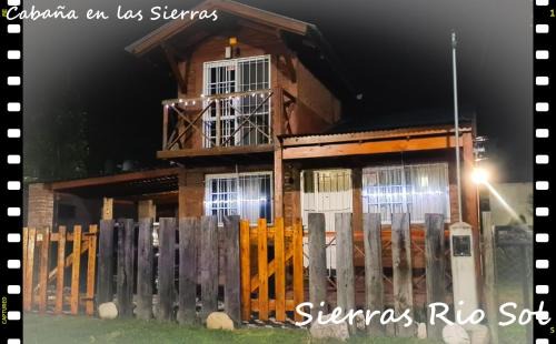 Cabaña en las Sierras, Sierras Rio Sol! Espectacular Cabaña Frente al Rio y las Sierras