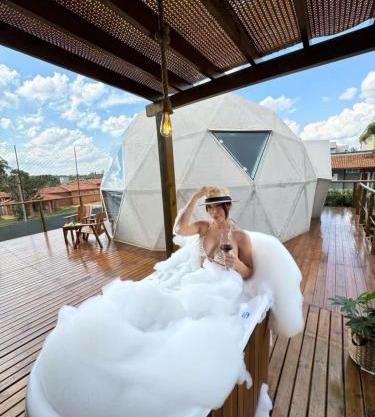 Cabana Aurora Limeira - Domo Geodésico urbano