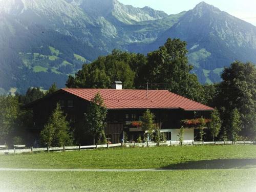 Cabin in Ofterschwang with swimming pool
