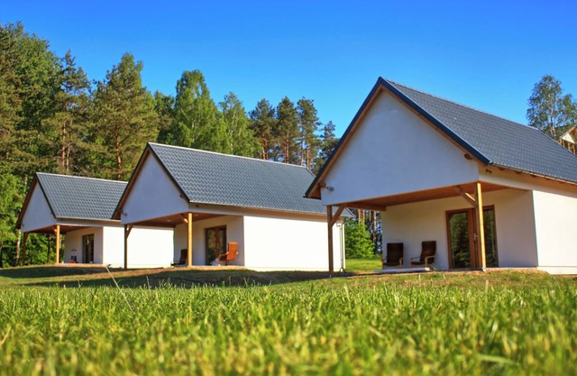 Cabin inin the center of Kashubia, Stężyca near Gdańsk, Water and Forest