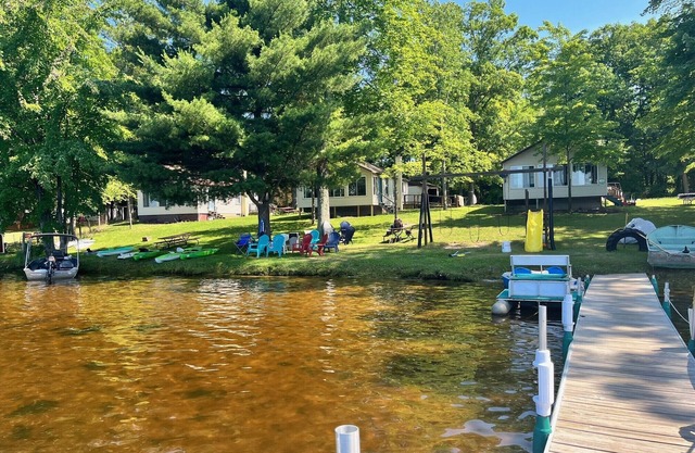 Cabin located on Robinson Lake. Rent all 3 for a multifamily vacation
