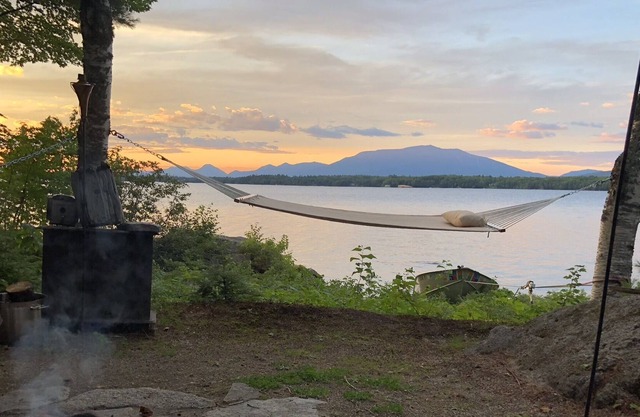 Cabin On Ambajejus Lake With Beautiful Views of Mt. Katahdi