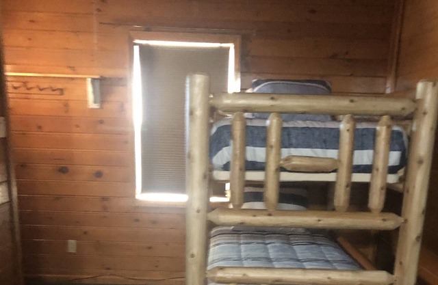 cabin over looking COSBY CREEK