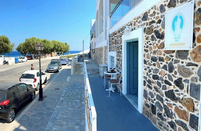 Calliste Nest at Kasonia beach, Pothia Harbour Kalymnos island.