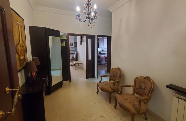 Calm 3-bedroom apartment with WiFi and AC in serene Mansourieh.