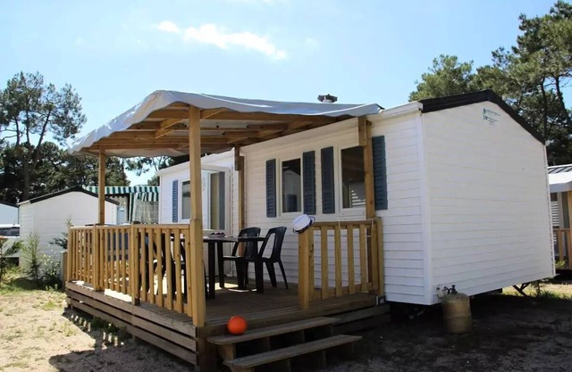 Camping Domaine de Pont Mahé* - Mobile home Baliste Eco 3 rooms 4 people