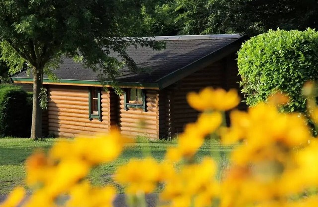 Camping ecovillage SOLEIL DU PIBESTE * - Chalet des MARMOTTES - 2 bedrooms = sheets + towels + cleaning for 4 people