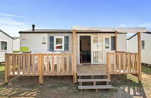 Camping Le Chêne Gris* - Mobile home Comfort 3 rooms 4 people air-conditioned