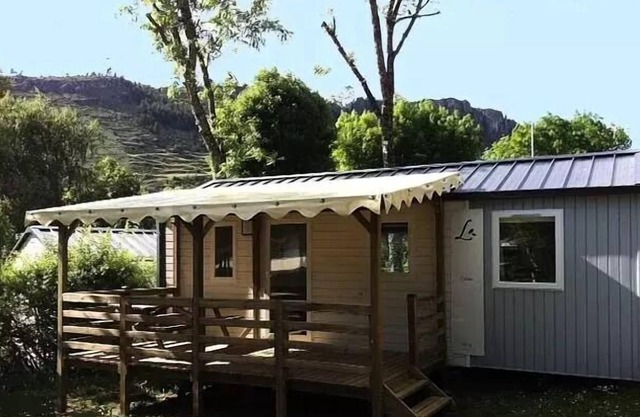 Camping le Jardin des Cévennes* - Mobile home Louisiane Oakley 3 rooms 4 people